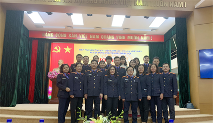 Liên ngành Công an - Viện kiểm sát - Tòa án nhân dân huyện Đông Anh tổ...